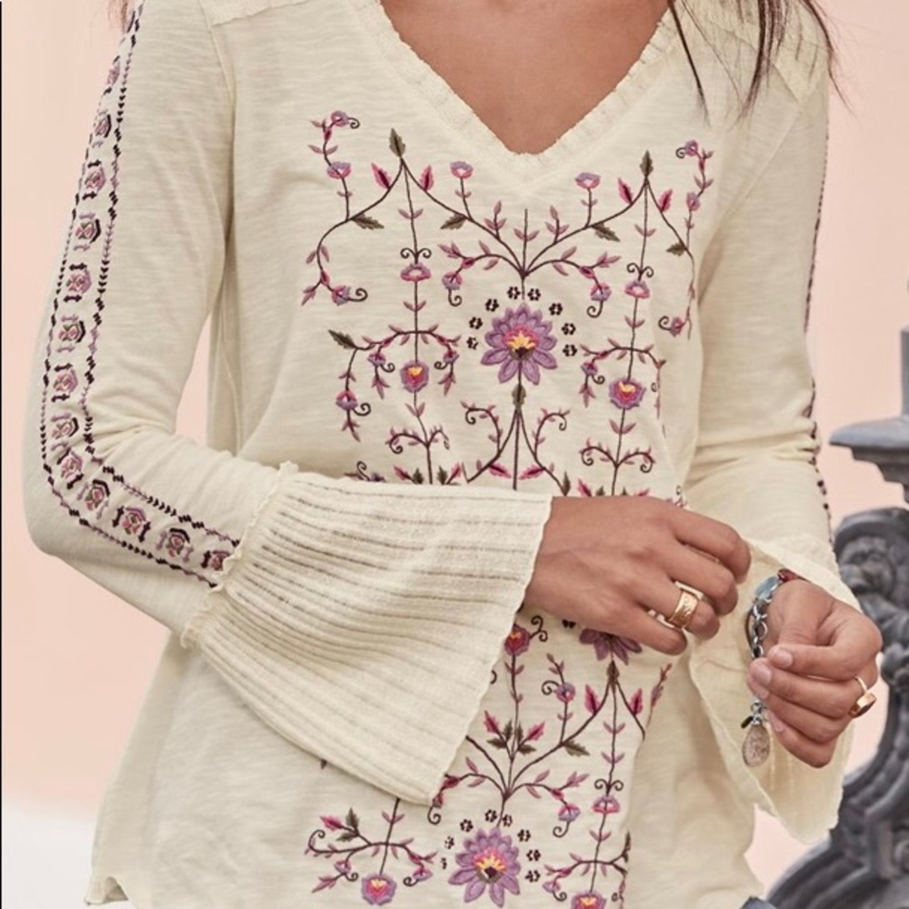 Sundance Catalog Fleur Jolie Women’s Top Large